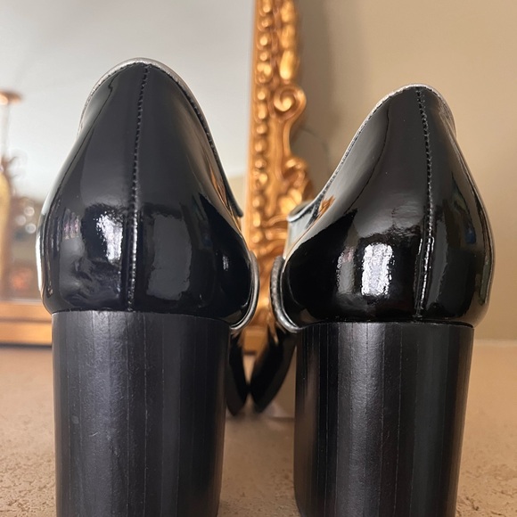 Johnston & Murphy patent leather block heels - Picture 6 of 7